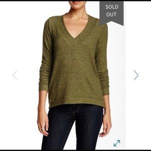 Harlowe & Graham Olive Green Sweater for Fall